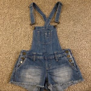 Overall Shorts